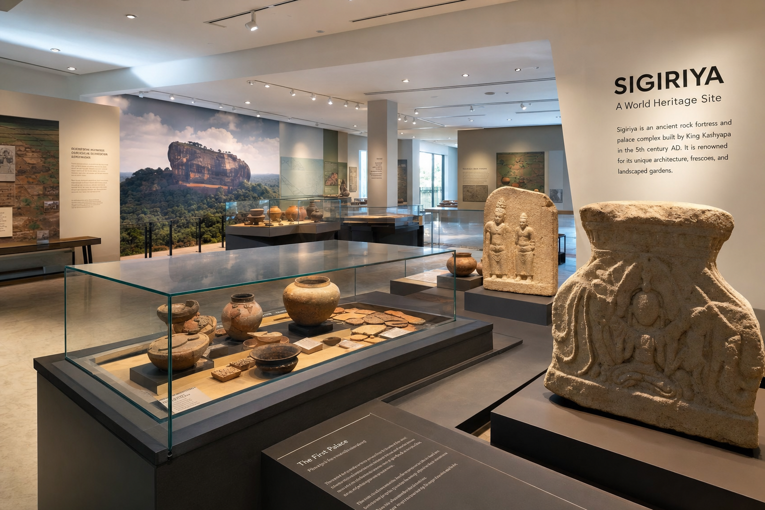 シーギリヤ博物館 スリランカ観光